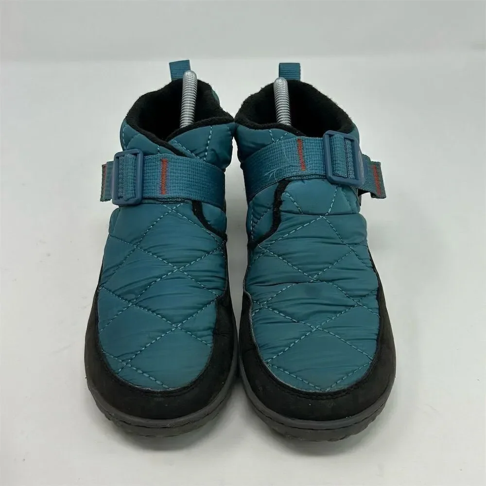 Chaco Ramble Puff Kids Casual Sneaker Slipper Shoes Blue Size 4.5 Outdoor